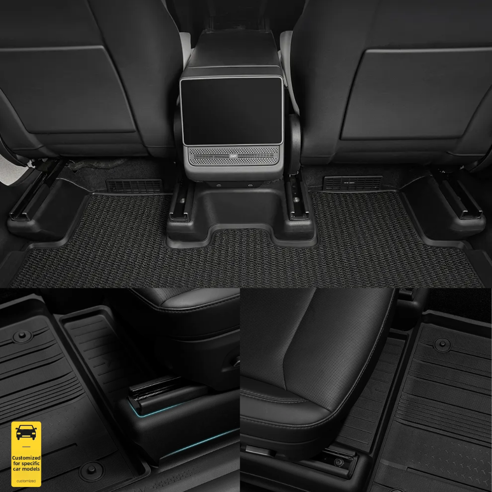 3W TESLA 2025|2026 Model Y Juniper TPE Underseat Corner Protection 1 SET (5PCS)