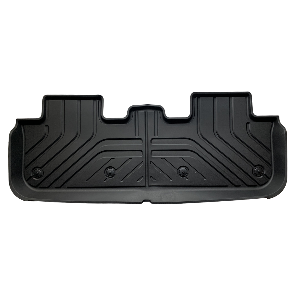 TESLA 2025-2026 MODEL Y Juniper All-Weather Single Layer Injected Molded TPE Odorless Cargo Liners Floormats - 1 SET (3PCS)