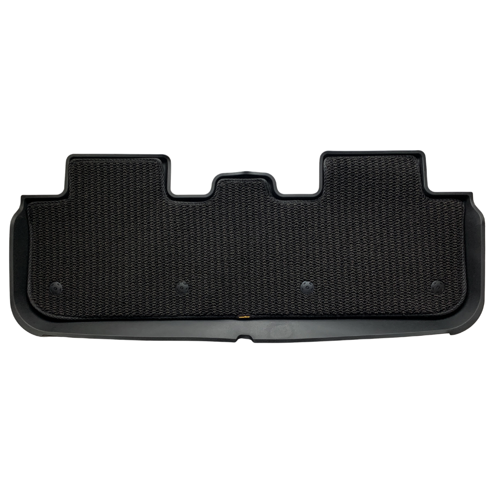 TESLA 2025-2026 MODEL Y Juniper All-Weather Double Layer Injected Molded TPE Odorless Cargo Liners Floormats - 1 SET (3PCS)