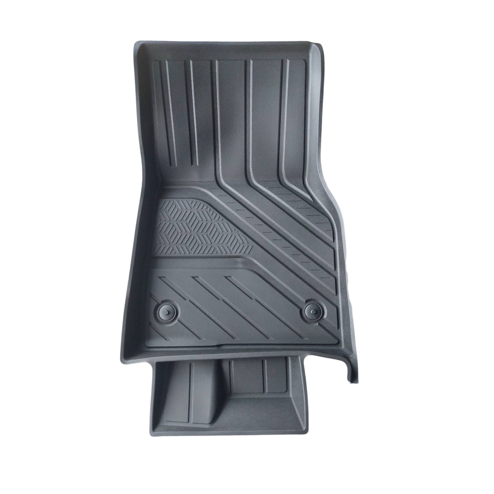 TESLA 2026 MODEL YL All-Weather Single Layer Injected Molded TPE Odorless Cargo Liners Floor Mats - 1 SET (9PCS)