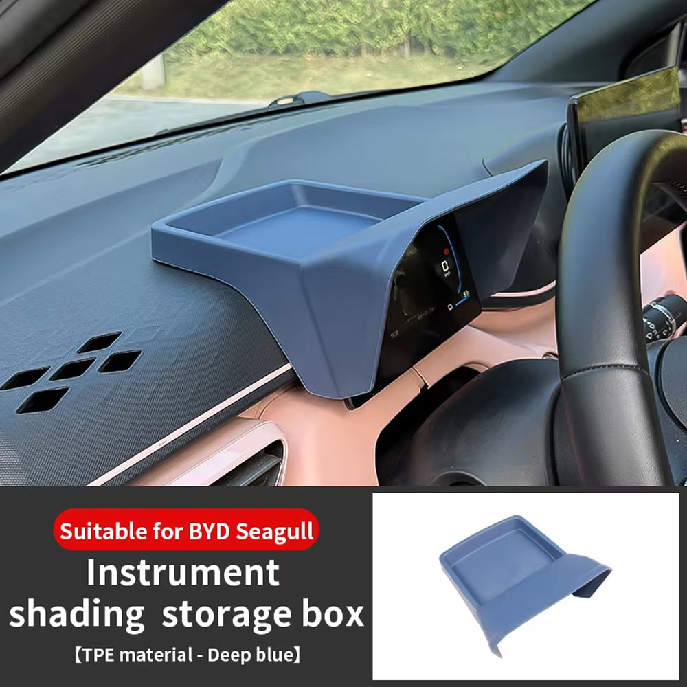 BYD Seagull Car TPE Panel Blackout Cover Organizer - Blue