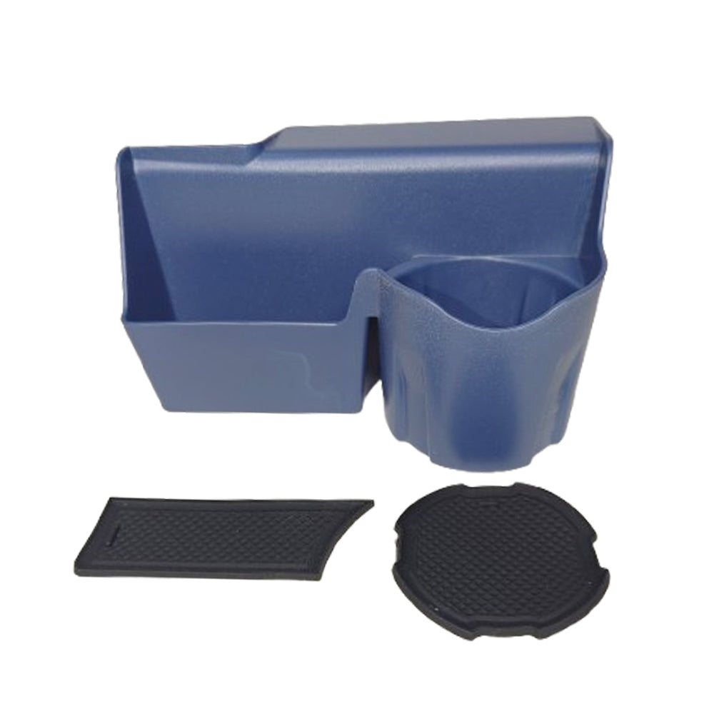 BYD Seagull Car Passenger Scratch Resistant Non-Slip Water Cup Organizer - Blue