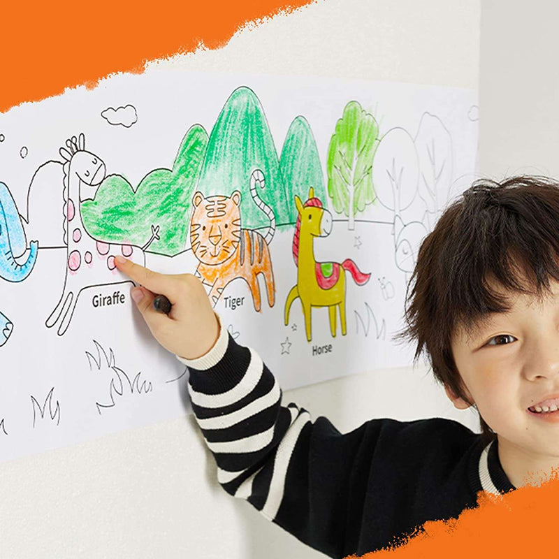 Y-Plus+ Pnut -Man Clean Hand Coloring Set - 12 colors and 24 colors