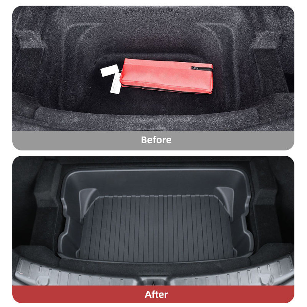 TESLA 2025 Model Y Juniper ABS Rear Trunk Double Layer Storage Tray