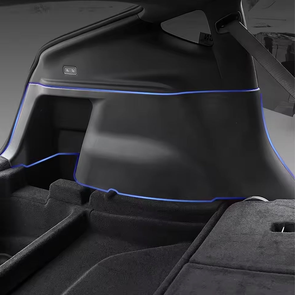 TESLA 2025 Model Y Juniper TPE Cargo Liners Rear Protective Panel on Both Side of the Trunk - 1 SET (2PCS)