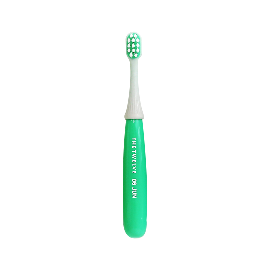 The Twelve Toddler Toothbrush in Pastel Color 1 piece (1-3 years old)