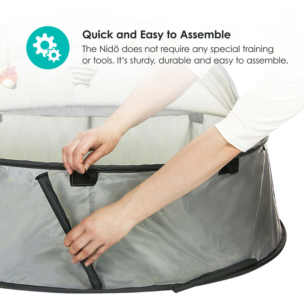 bblüv - Nido Mini: Anti-UV Pop-up Tent with Mosquito Net