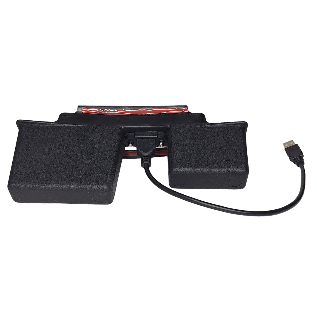 BYD Seagull Car Adhesive Mini Storage Under Air Outlet with USB Charging Port - Black