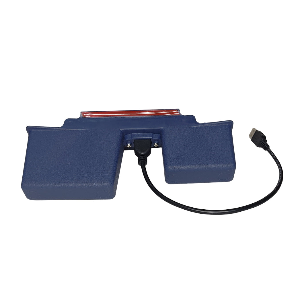 BYD Seagull Car Adhesive Mini Storage Under Air Outlet with USB Charging Port - Blue