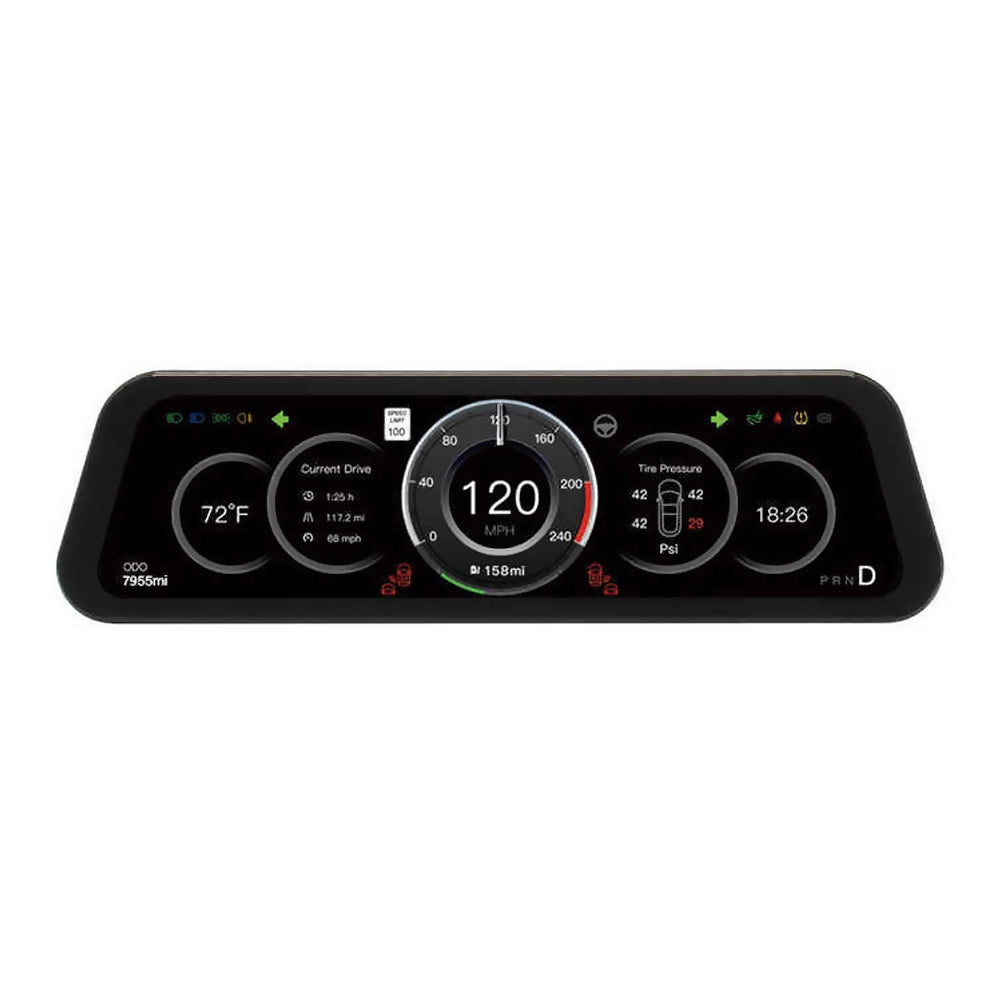 TESLA 2025 Model Y Juniper Interior 9.6 Inch Digital Cluster Display Dashboard Screen