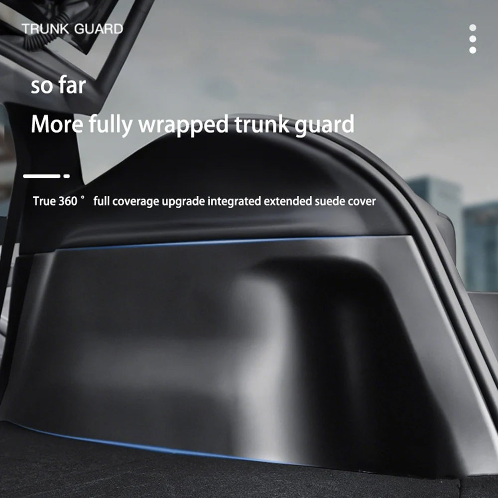 TESLA 2025 Model Y Juniper TPE Cargo Liners Rear Protective Panel on Both Side of the Trunk - 1 SET (2PCS)