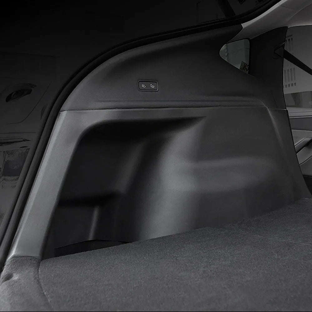 TESLA 2025 Model Y Juniper TPE Cargo Liners Rear Protective Panel on Both Side of the Trunk - 1 SET (2PCS)