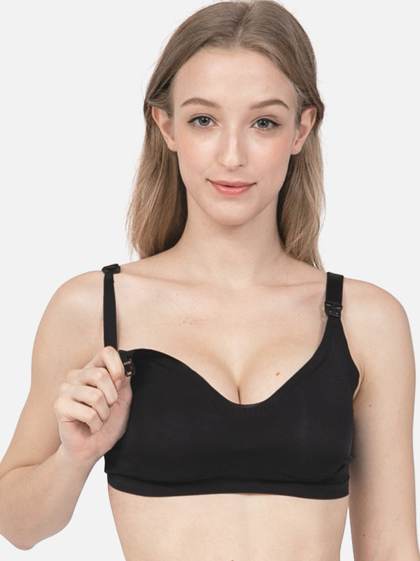 MOOIMOM Super Soft Seamless Maternity & Nursing Bra