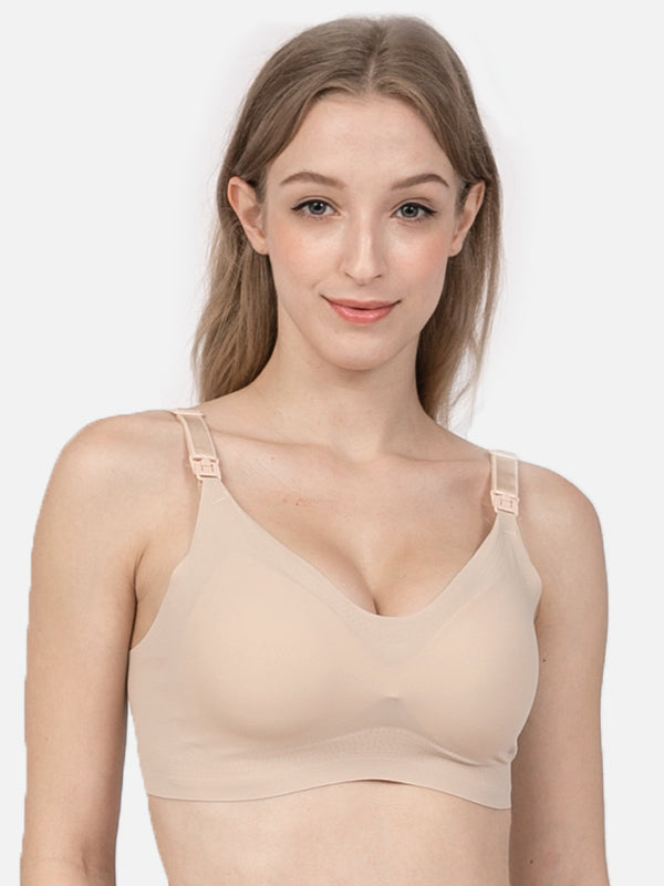 MOOIMOM Super Soft Seamless Maternity & Nursing Bra