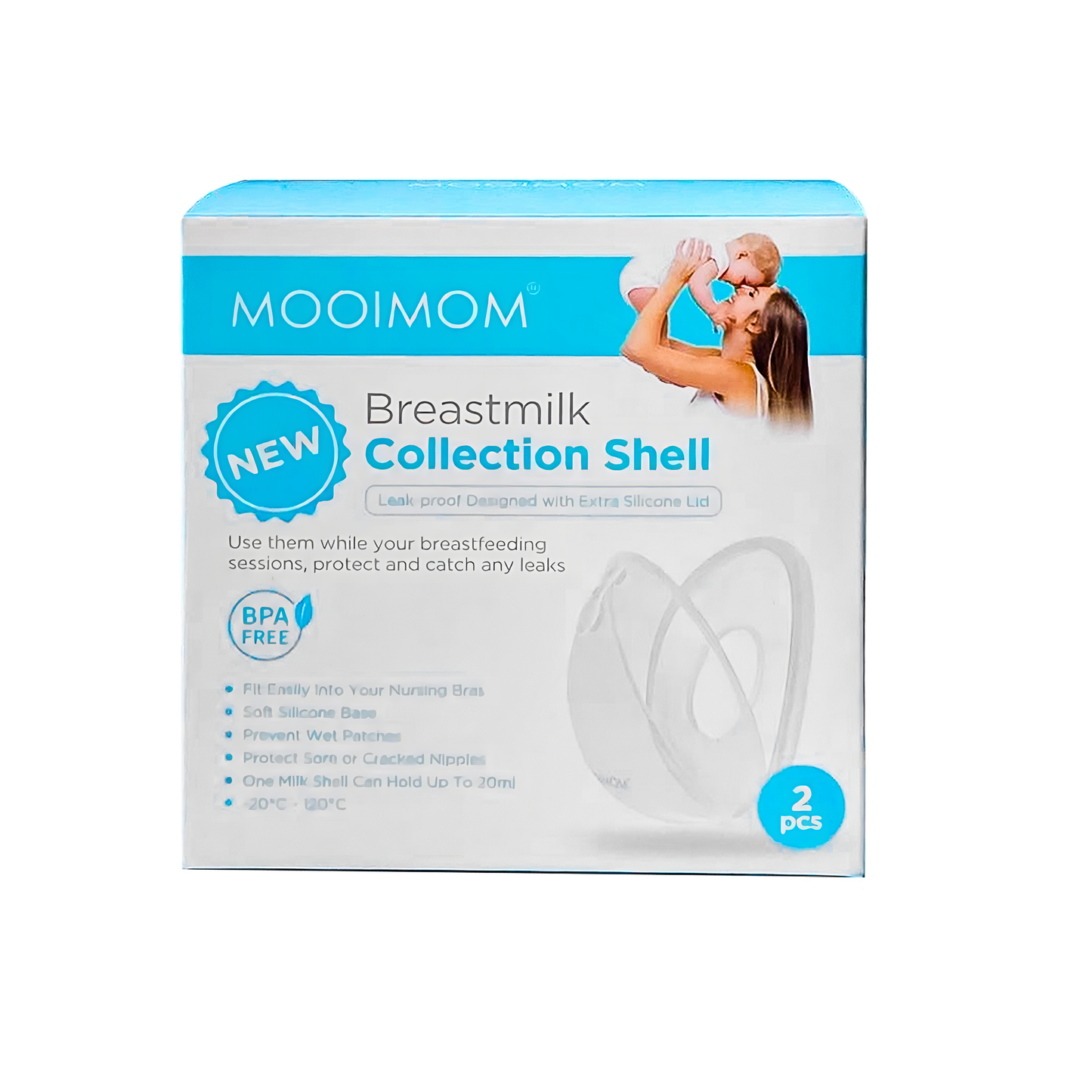 MOOIMOM Breastmilk Collection Shell