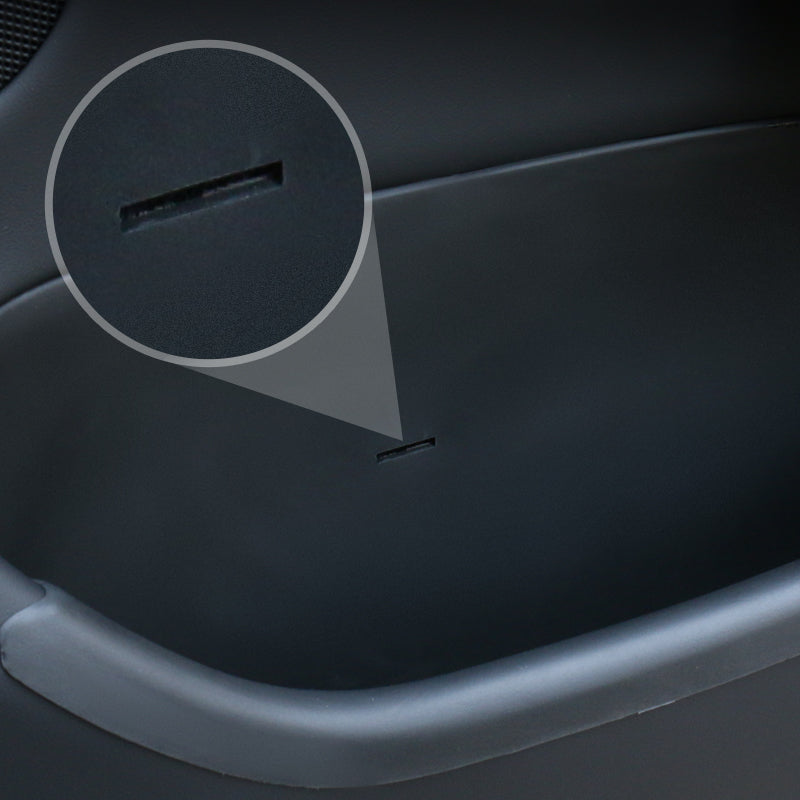 TESLA 2025 Model Y TPE Front and Rear Door Side Storage Box Organizer