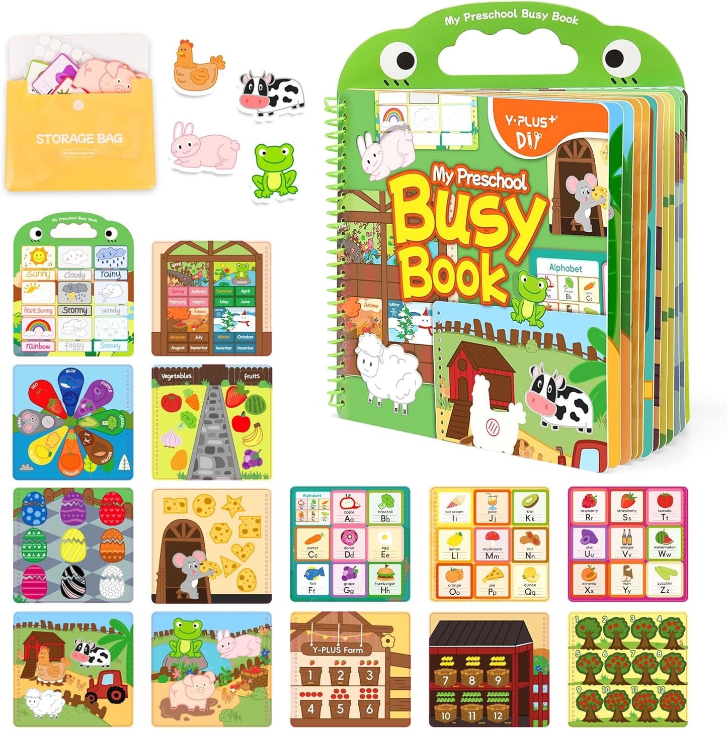 Y-Plus+ My Preschool Busy Book