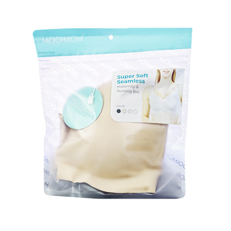 MOOIMOM Super Soft Seamless Maternity & Nursing Bra