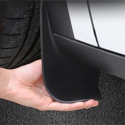 TESLA 2026 Model YL Soft TPE Front and Rear Fender Mud Flaps - 1 SET (4PCS)