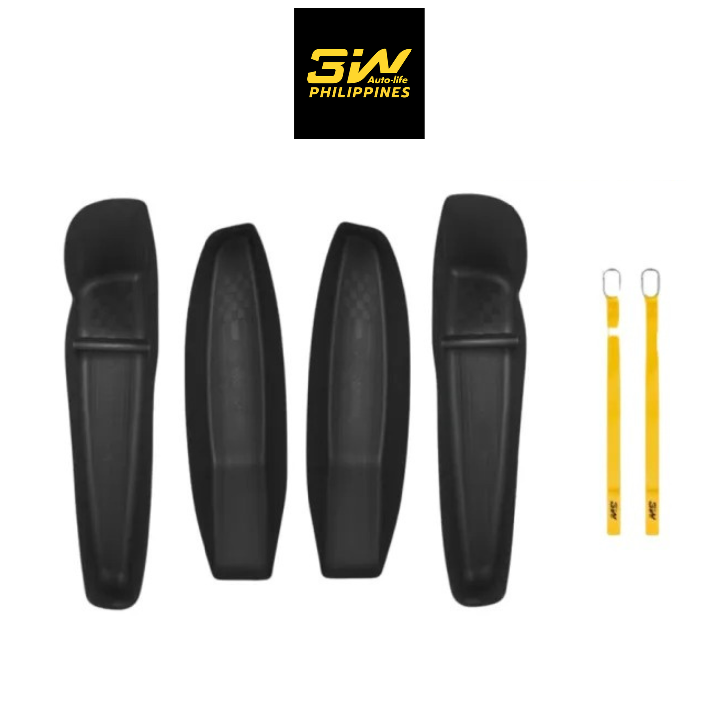 3W Tesla 2025-2026 Model YL Juniper Front and Rear Door Storage Organizer - 1 SET(4PCS)
