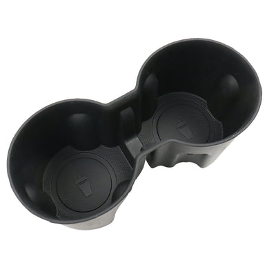 TESLA 2025/2026 Model Y Juniper & Model 3 TPE Anti Slip Shockproof Cup Holder Stabilizer - Black