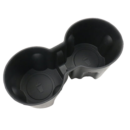 TESLA 2025 Model Y Juniper & Model 3 TPE Anti Slip Shockproof Cup Holder Stabilizer - Black