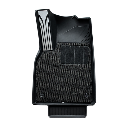 3W TESLA 2026 MODEL YL All-Weather Double Layer Injected Molded TPE Odorless Cargo Liners Floormats - 1 SET (9PCS)