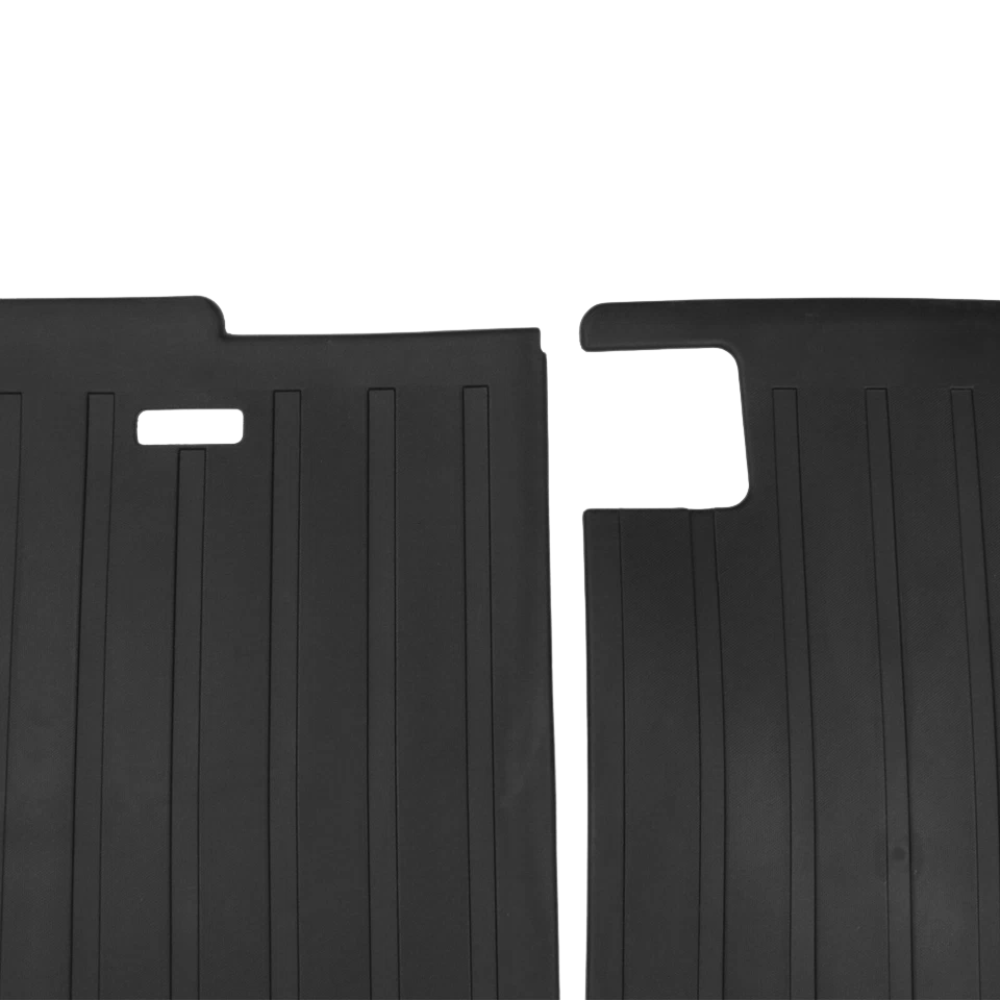 HALOBLK Tesla 2024-2026 Model 3 Highland Injected Molded Odorless Front/Rear Trunk Mat and Trunk Pad