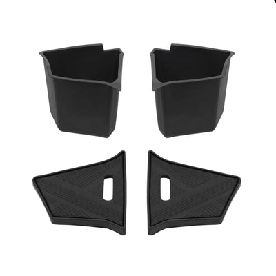 TESLA 2026 Model YL ABS+TPE Rear Side Storage Organizer - 1SET (2PCS)