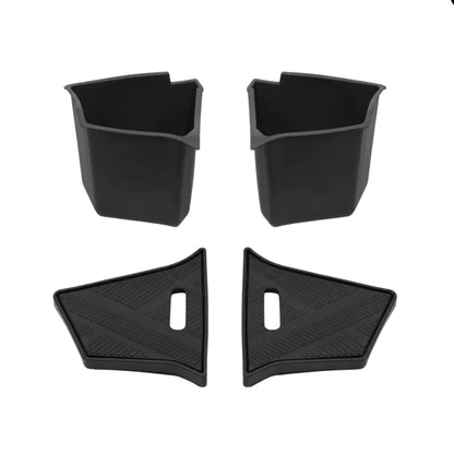 TESLA 2026 Model YL ABS+TPE Rear Side Storage Organizer - 1SET (2PCS)