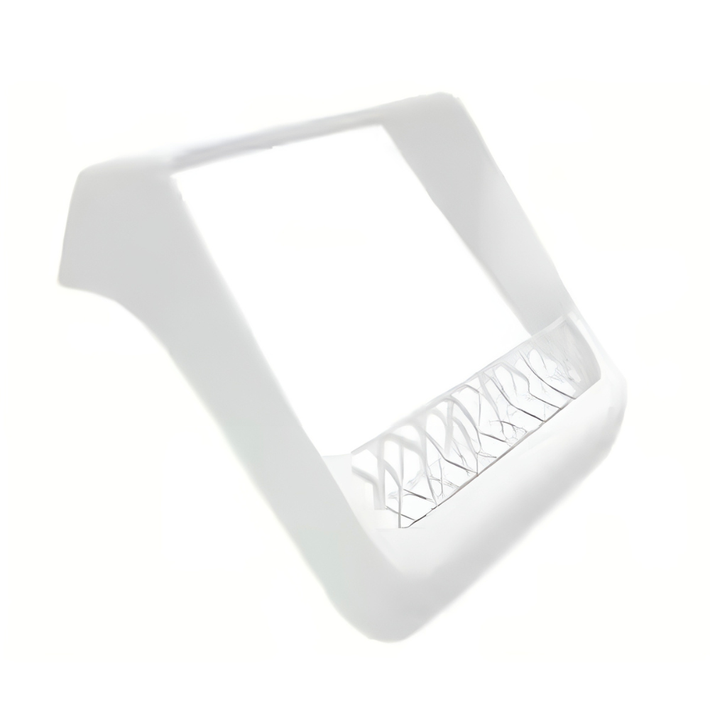 TESLA Model 3 | Model Y Interior Rear Screen Overlay ABS Air Vent Cover Protection - White