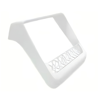 TESLA Model 3 | Model Y Interior Rear Screen Overlay ABS Air Vent Cover Protection - White