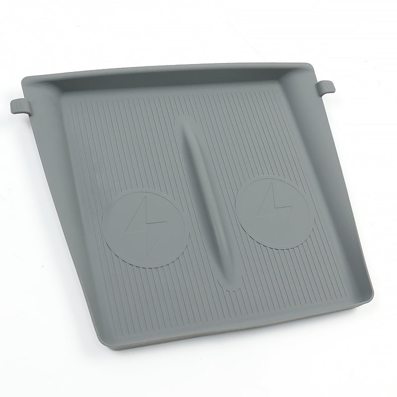 TESLA 2025 Model Y Juniper and Model 3 TPE Charging Silicone Mat - Grey