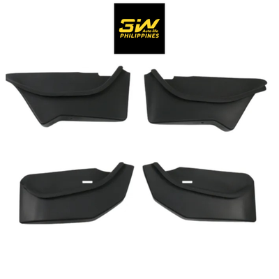 3W Tesla 2025-2026 Model Y Juniper Car Interior Front and Rear Full Door Protection and Organizer - 1 SET (4PCS)