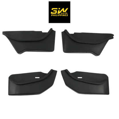 3W Tesla 2025-2026 Model Y Juniper Car Interior Front and Rear Full Door Protection and Organizer - 1 SET (4PCS)