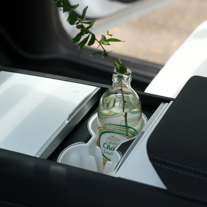 CIIYAA TESLA Model Y Juniper and TESLA Model 3 Soft Silicone Center Console Cup Holder