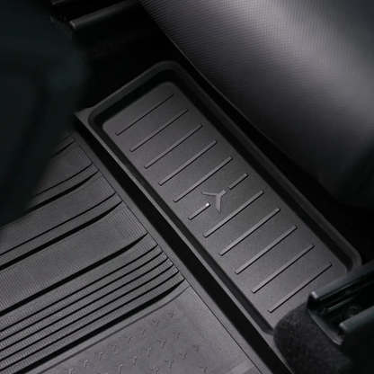 3W TESLA 2026 MODEL YL All-Weather Double Layer Injected Molded TPE Odorless Cargo Liners Floormats - 1 SET (11PCS)