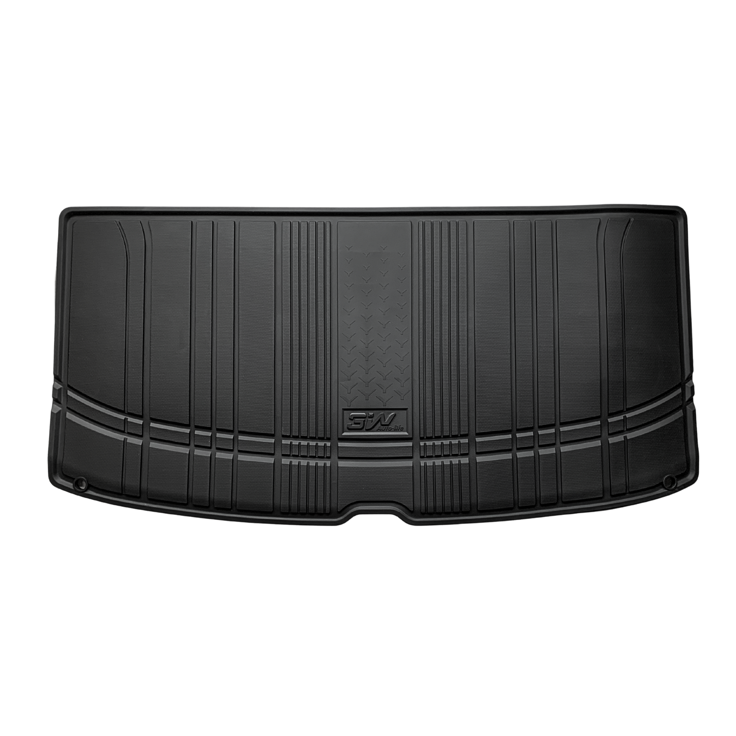 3W TESLA 2026 MODEL YL All-Weather Double Layer Injected Molded TPE Odorless Cargo Liners Floormats - 1 SET (9PCS)