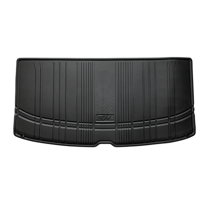 3W TESLA 2026 MODEL YL All-Weather Double Layer Injected Molded TPE Odorless Cargo Liners Floormats - 1 SET (9PCS)