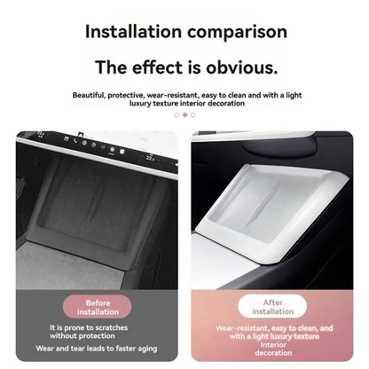 CIIYAA TESLA Model Y | Model YL | Model 3 PureDeco ABS Wireless Charging Panel Frame
