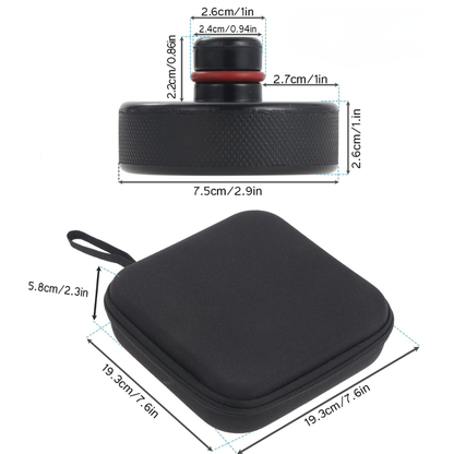 TESLA Model Y | Model YL | Model 3 Jack Lifting Rubber Pad Adapter with Storage Bag - 1 SET (4PCS)