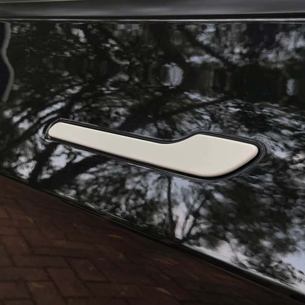 CIIYAA TESLA Model Y | Model 3 | Model YL ABS Adhesive PureDeco Outside Door Handle Sticker - 1 SET (4PCS)