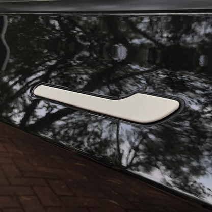 CIIYAA TESLA Model Y | Model 3 | Model YL ABS Adhesive PureDeco Outside Door Handle Sticker - 1 SET (4PCS)