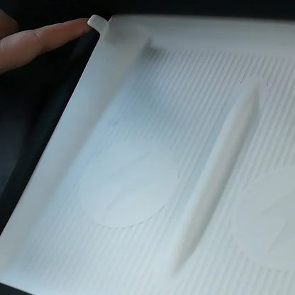 TESLA 2025 Model Y Juniper and Model 3 TPE Charging Silicone Mat - White