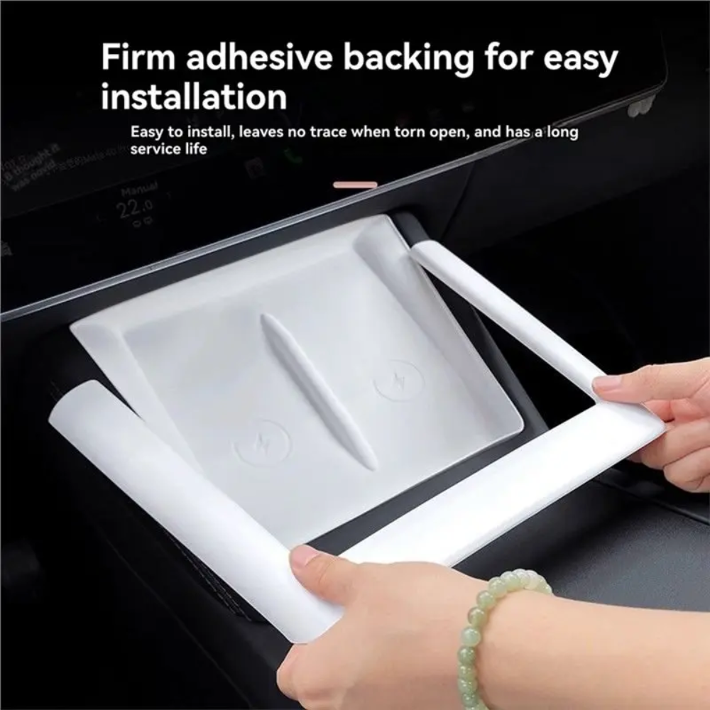 CIIYAA TESLA Model Y | Model YL | Model 3 PureDeco ABS Wireless Charging Panel Frame