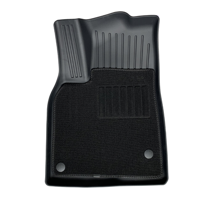 TESLA 2026 Model YL Double Layer Waterproof TPE Odorless Cargo Liners Floor Mats - 1 SET (9PCS)