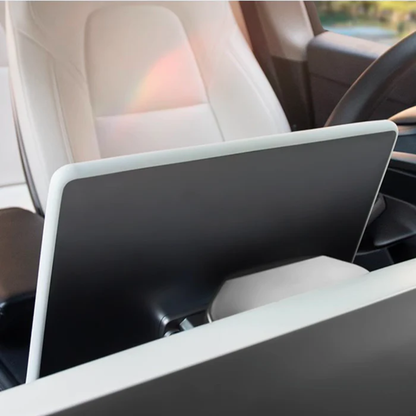 TESLA Model Y | Model 3 | Model YL Juniper Silicone Navigation Screen Frame Edge Protector - White