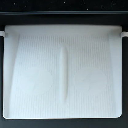 TESLA 2025 Model Y Juniper and Model 3 TPE Charging Silicone Mat - White