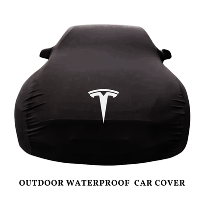 TESLA 2025|2026 Model Y Juniper Indoor and Outdoor Car Cover with Bag - Black (Outdoor)