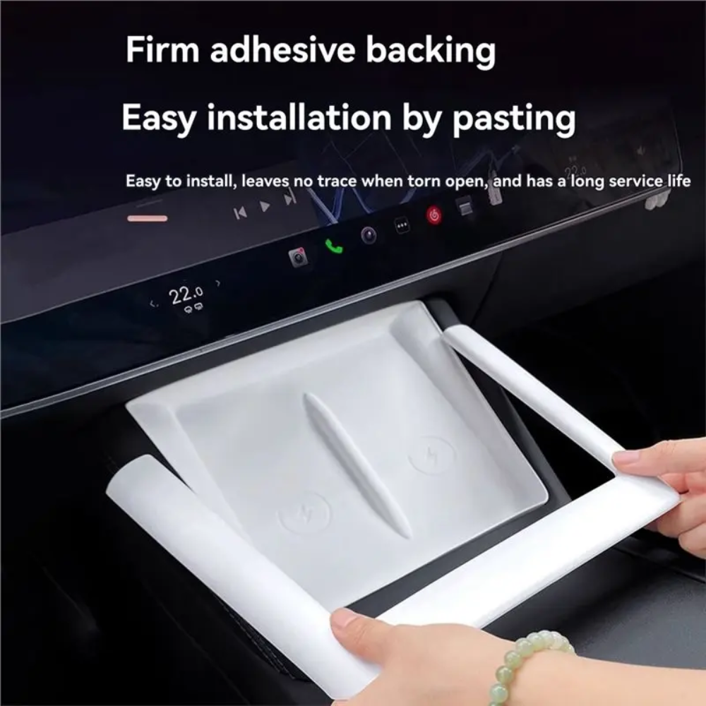 CIIYAA TESLA Model Y | Model YL | Model 3 PureDeco ABS Wireless Charging Panel Frame